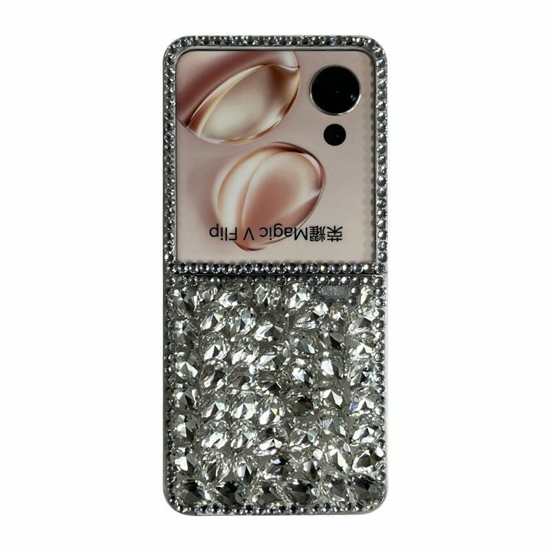 Applicable Glory magicVFlip Phone Case Huawei novaflip Luxury Diamond-Studded Women's Folding Screen Protective Case
