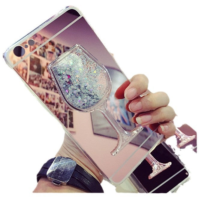 Suitable for Apple13Promax Phone case iPhone14Protective Sleeve16Pro Wine Glass12External Order11Gift15