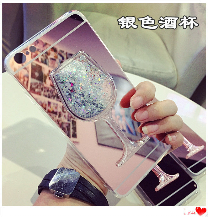 Suitable for Apple13Promax Phone case iPhone14Protective Sleeve16Pro Wine Glass12External Order11Gift15