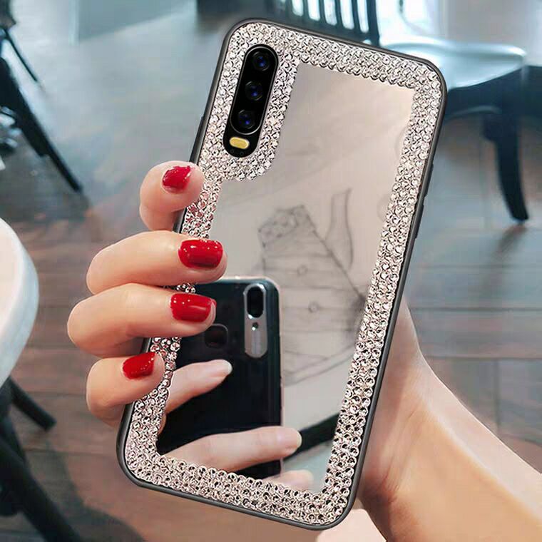 Samsung S22UITRA Phone case s21fe Mirror protective cover s21Creative Rhinestones s20plus Suitable for Foreign Orders