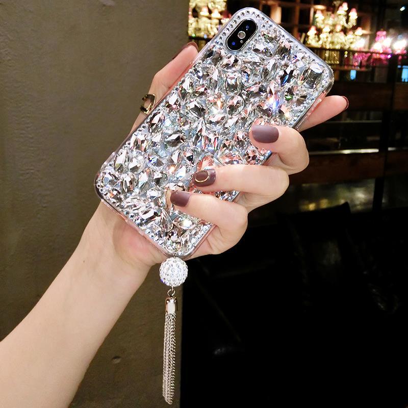 Samsung S22Uitra Phone case s20fe Mirror protective cover s21Creative Rhinestones s22plus Suitable for Foreign Orders