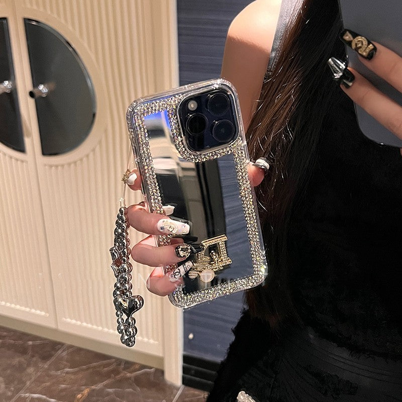 Suitable for Apple15promax Phone case16promax Luxurious Protective Case15Mirror case with diamonds14External Order