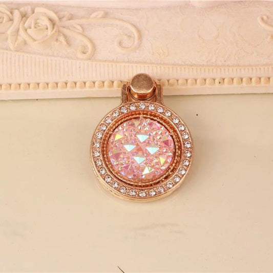 Hot Selling Phone Ring Holder New Clip-on Adhesive Creative Lazy Universal Luxury Rhinestone Personalized Ring Holder