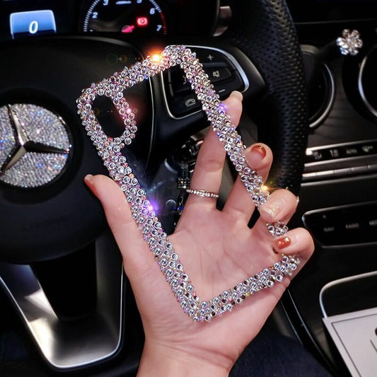 Samsung S25Phone case s25plus Protective Sleeve S24Creative Sparkling Diamond S25ULTRA Suitable for Women in Foreign Trade S23fe