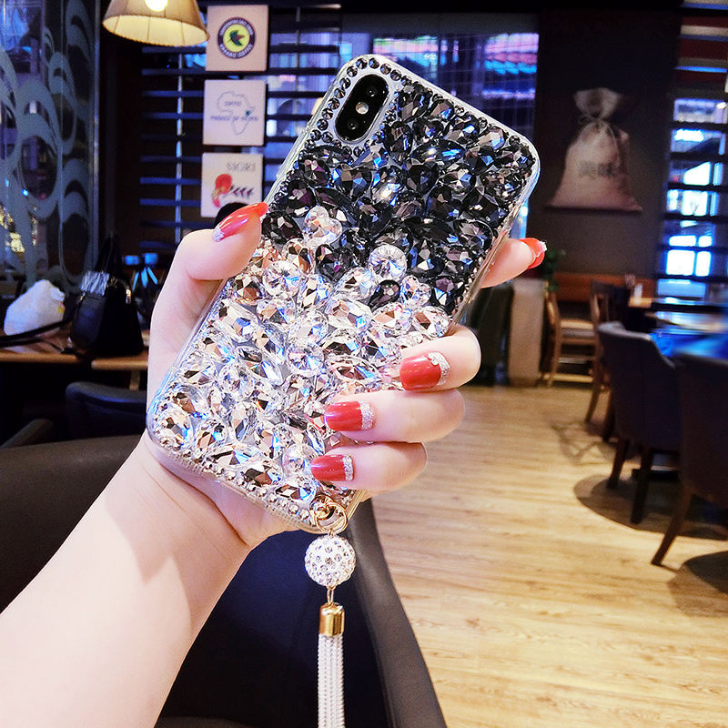Samsung S22Uitra Phone case s20fe Mirror protective cover s21Creative Rhinestones s22plus Suitable for Foreign Orders