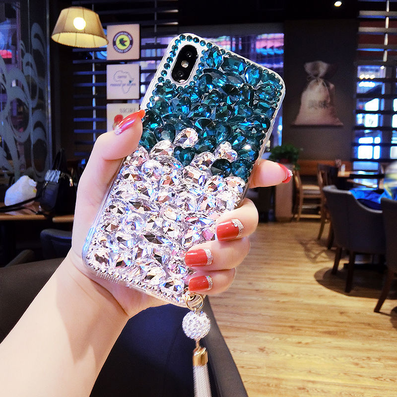 Samsung S22Uitra Phone case s20fe Mirror protective cover s21Creative Rhinestones s22plus Suitable for Foreign Orders