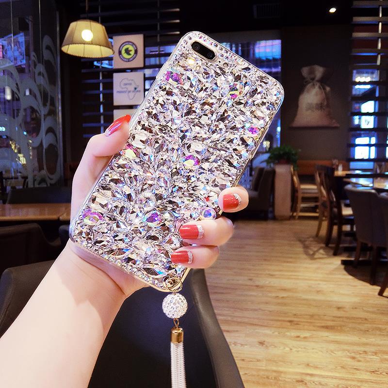 Samsung S22Uitra Phone case s20fe Mirror protective cover s21Creative Rhinestones s22plus Suitable for Foreign Orders