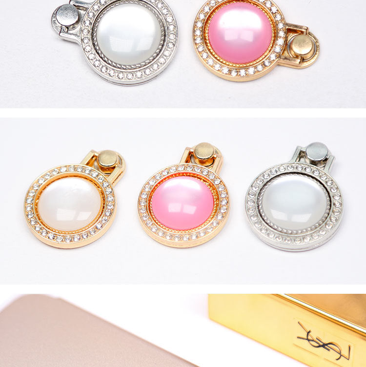 Hot Selling Phone Ring Holder New Clip-on Adhesive Creative Lazy Universal Luxury Rhinestone Personalized Ring Holder