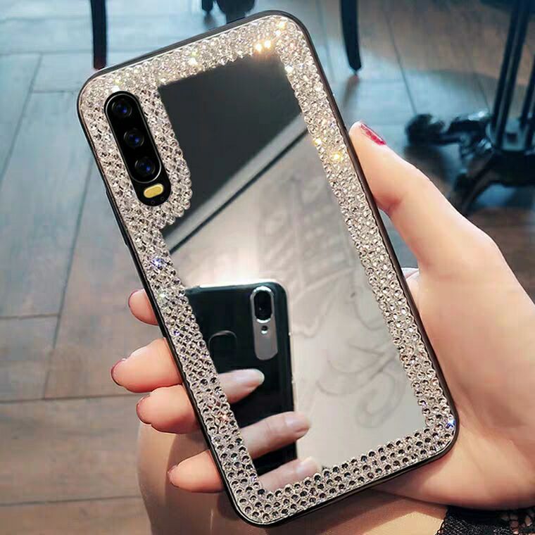 Samsung S22UITRA Phone case s21fe Mirror protective cover s21Creative Rhinestones s20plus Suitable for Foreign Orders