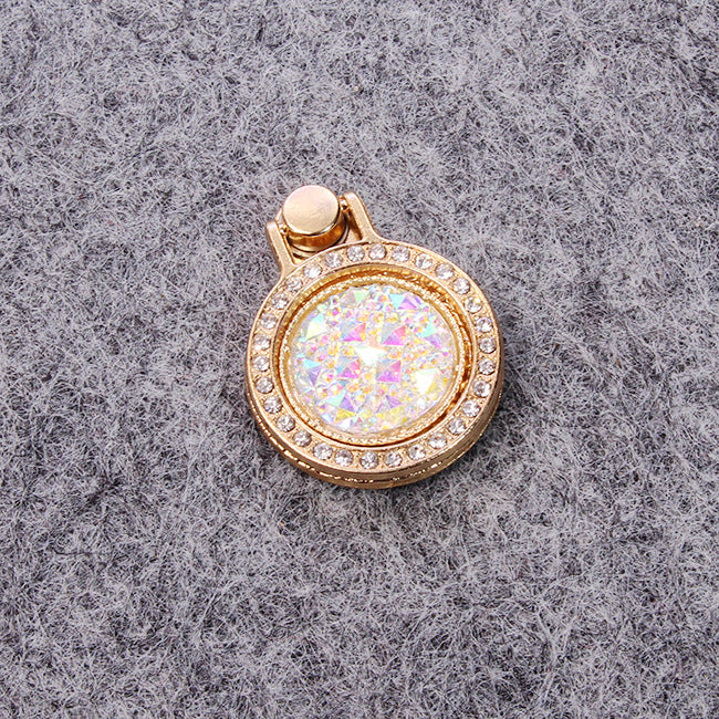Hot Selling Phone Ring Holder New Clip-on Adhesive Creative Lazy Universal Luxury Rhinestone Personalized Ring Holder