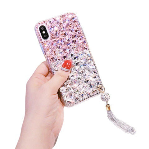 Samsung S22Uitra Phone case s20fe Mirror protective cover s21Creative Rhinestones s22plus Suitable for Foreign Orders