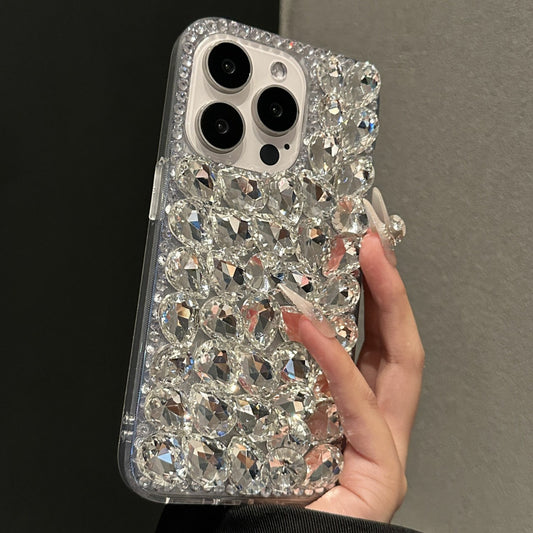 Suitable for Apple15promax Phone case iPhone14Full Diamond Protective Case13Fashion11Anti-Fall12External Order16