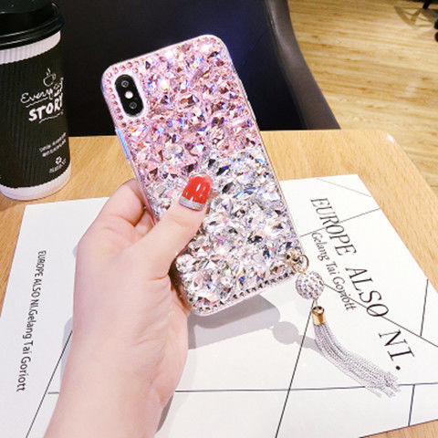 Samsung S22Uitra Phone case s20fe Mirror protective cover s21Creative Rhinestones s22plus Suitable for Foreign Orders