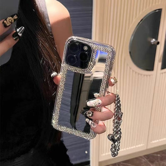 Suitable for Apple15promax Phone case16promax Luxurious Protective Case15Mirror case with diamonds14External Order